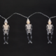 Two's Company Skeleton LED Garland