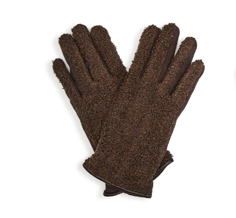 Two's Company Sherpa Look Gloves