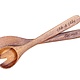 P Graham Dunn Personalized Wood Salad Servers - Mr & Mrs Est.