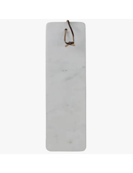 HomArt Moyo Cheese Board, Marble Leather Hanger