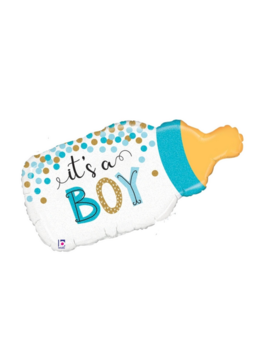 Mylar Balloon - Boy Bottle 29"