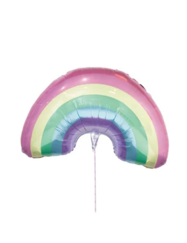 Mylar Balloon - Pastel Rainbow 31"