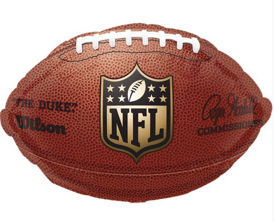 Mylar Balloon - Football 18"