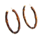 Two's Company Bamboo Hoop Earring Large