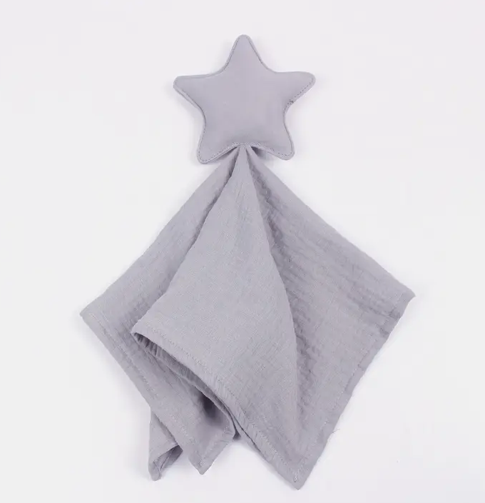 Annie & Charles Organic Cotton Comforter  grey, star