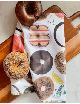 Idlewild Co. Bagel Tea Towel