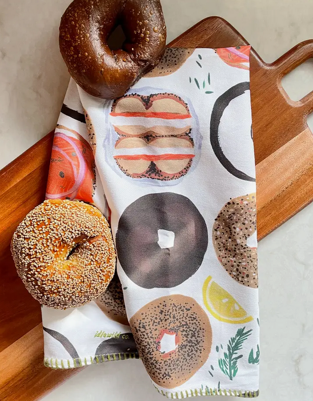 Idlewild Co. Bagel Tea Towel