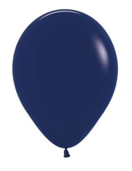 Latex Balloon - Navy 11"