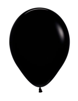 Latex Balloon - Black 11"