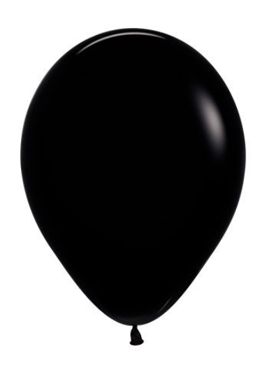 Latex Balloon - Black 11"
