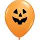 Latex Balloon -Jack O' Lantern 11"