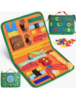 Fun Little Toys Busy Board Montessori Toy