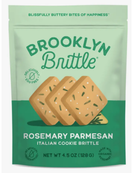 Brooklyn Brittle Rosemary Parmesan Cookie Brittle