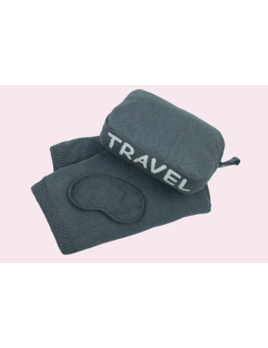 pink lemonade Travel Set - Grey/Vanilla