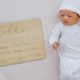 pearhead Fill In Baby Arrival Milestone Photo Prop