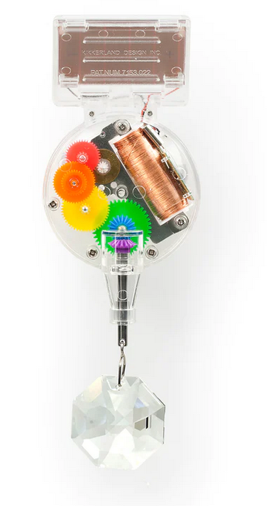Kikkerland Solar Powered RainbowMaker With Crystal