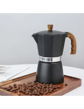 Homerely Coffee Maker Percolator Stove Top Pot  Black