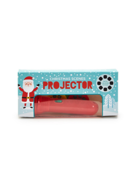 Two's Company Christmas Projection Torch with Sliding Discs
