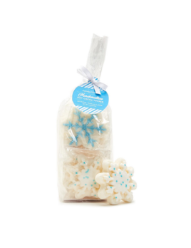 Two's Company Snowflake Set of 6 Vanilla Flavor Marshmallow Hot Chocolate Topper