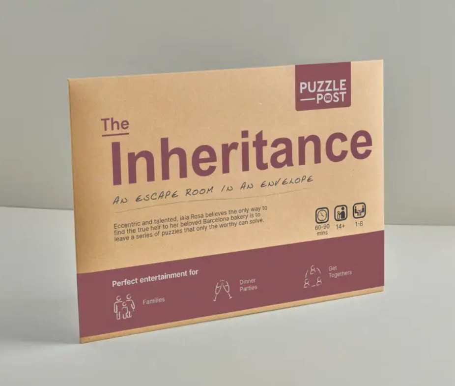 Puzzle Post UK Escape Room in An Envelope: Dinner Party - The Inheritance