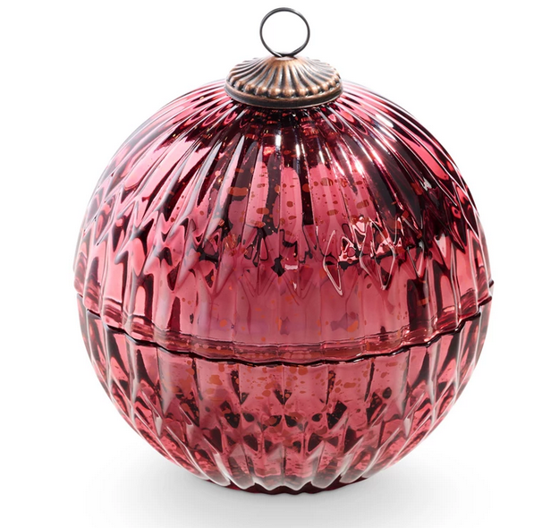Illume Red Balsam & Cedar Mercury Ornament