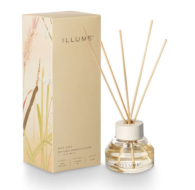 Illume Isla Lily Refillable Aromatic Diffuser