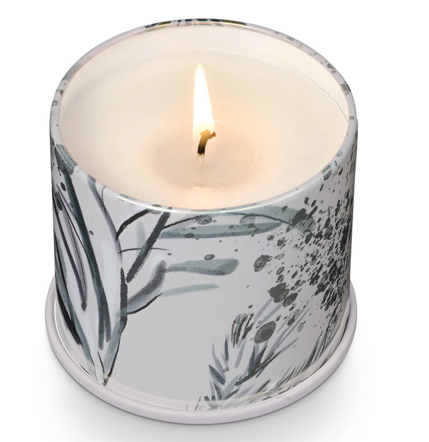 Illume Winter White Demi Vanity Tin Candle