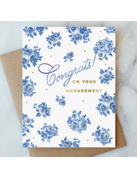 Abigail Jayne Design French Blue Engagement Card