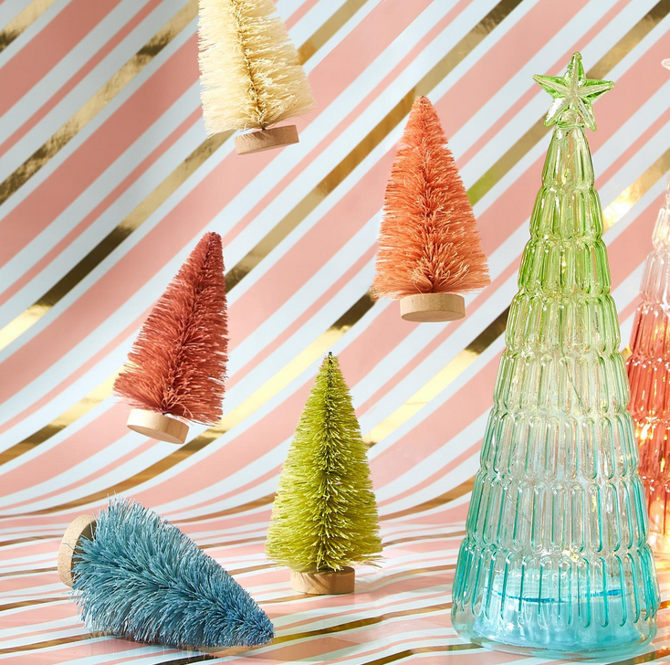 Two's Company Mini Bottlebrush Tree