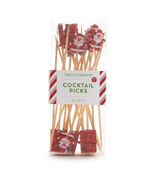 Two's Company Cocktail Hours Cocktail Picks in Gift Box