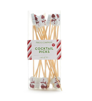 Two's Company Cocktail Hours Cocktail Picks in Gift Box