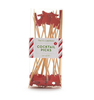 Two's Company Cocktail Hours Cocktail Picks in Gift Box