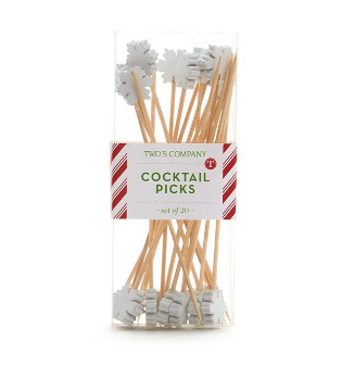 Two's Company Cocktail Hours Cocktail Picks in Gift Box