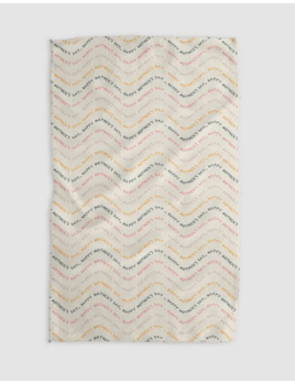 Geometry Mother's Day Kitchen Towel