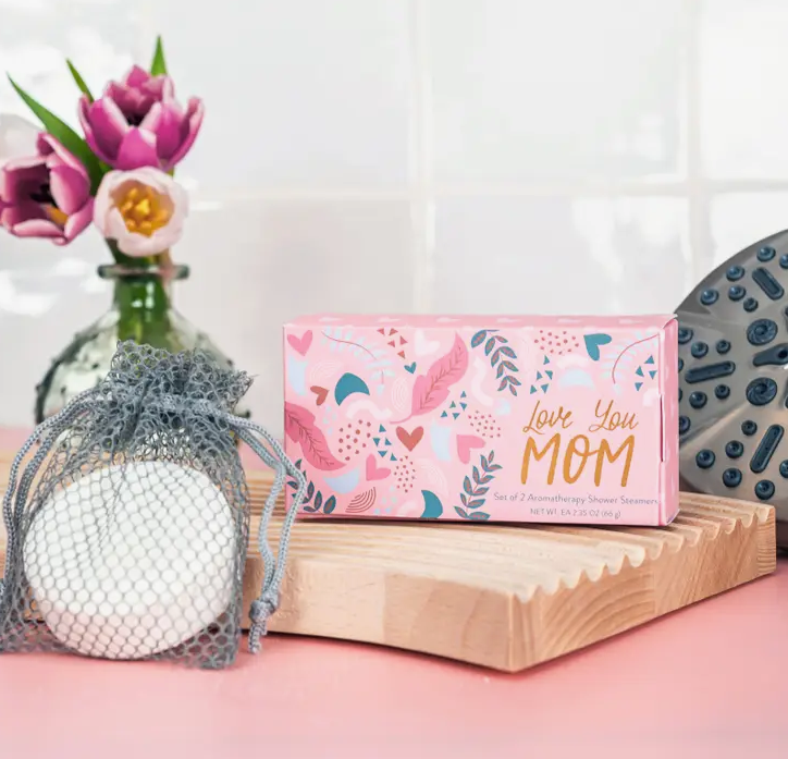 Cait + Co Love Mom Shower Steamer Gift Set