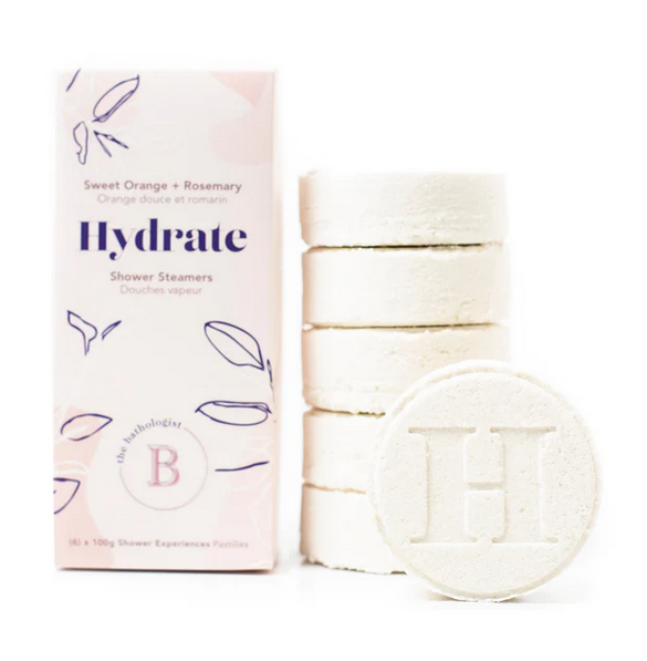 The Bathologist Hydrate Shower Steamers