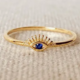 GoldFi 18k Gold Filled Evil Eye Ring