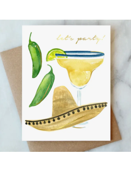 Abigail Jayne Design Let's Party Fiesta Card