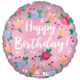 Balloons Everywhere Birthday Satin Peony Balloon 18"