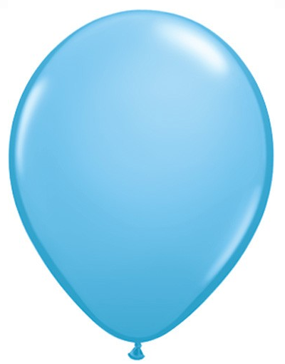 Balloons Everywhere 16 Inch Pastel Blue Latex Balloon