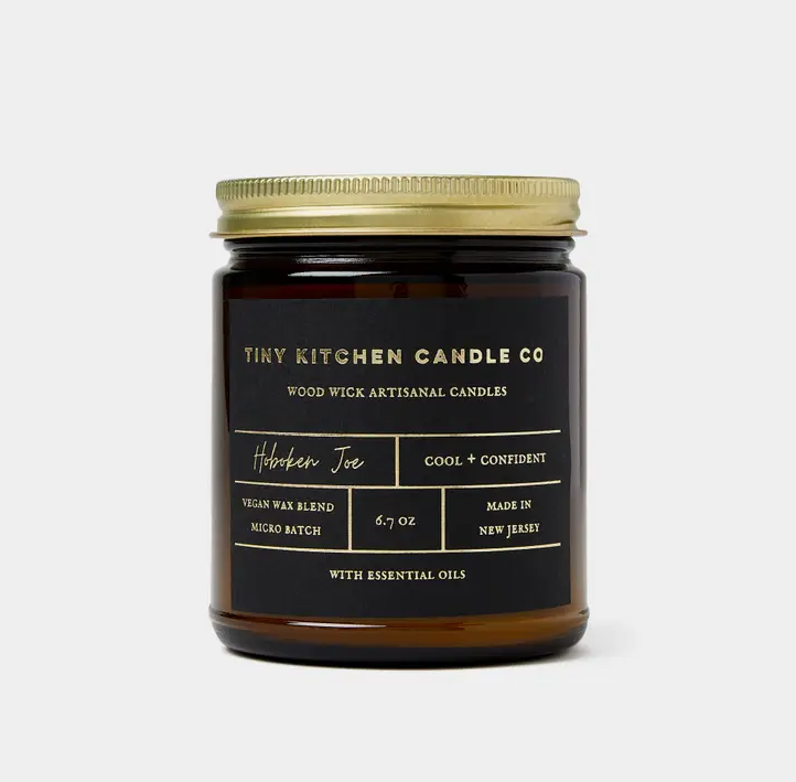 Tiny Kitchen Candle Co. Hoboken Joe Candle