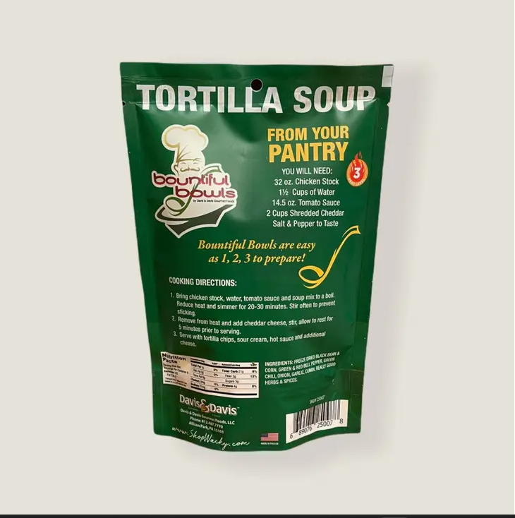 Davis & Davis Gourmet Foods Tortilla Soup