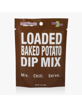 Davis & Davis Gourmet Foods Loaded Baked Potato Dip Mix