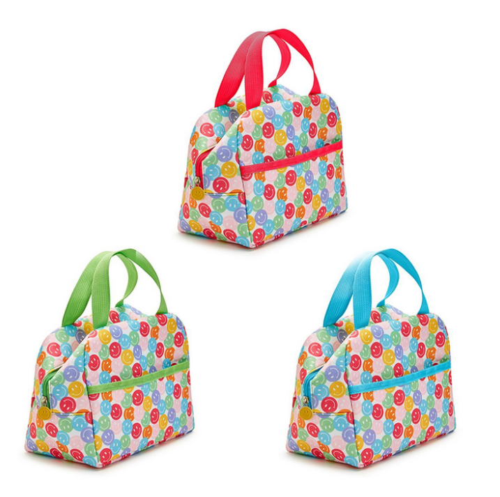Two's Company Happy Insulated Thermal Tote
