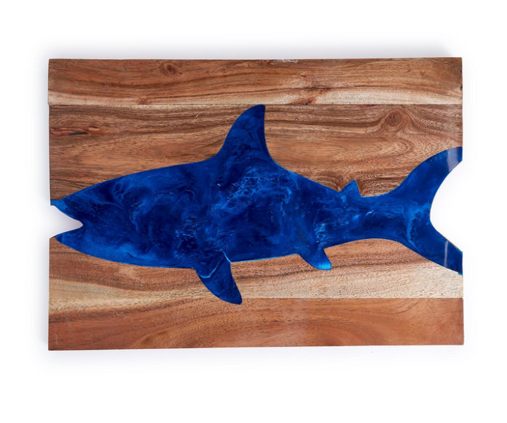 Two's Company Shark-Cuterie Hand-Crafted Charcuterie  Board