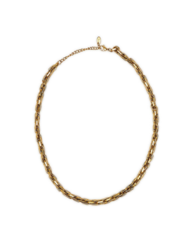 Two's Company Oval Chain Link Necklace