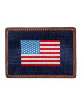 Smathers & Branson American Flag Credit Card Wallet