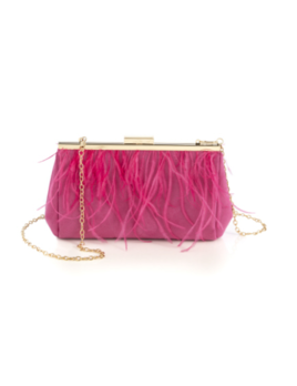 Shiraleah Filomena Clutch, Pink