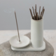 Creative Co-op Stoneware Incense Dish/Holder