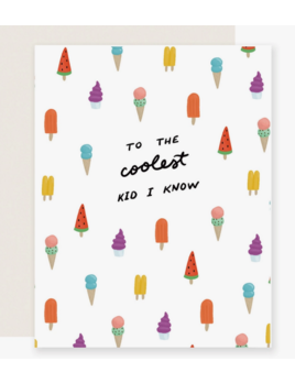 Slightly Stationery Coolest Kid Birthday Card